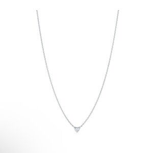 Authentic “Like New” Tiffany & Co. Elsa Peretti DBTY Pendant Necklace In 925 SS